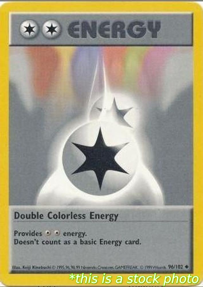 Double Colorless Energy
