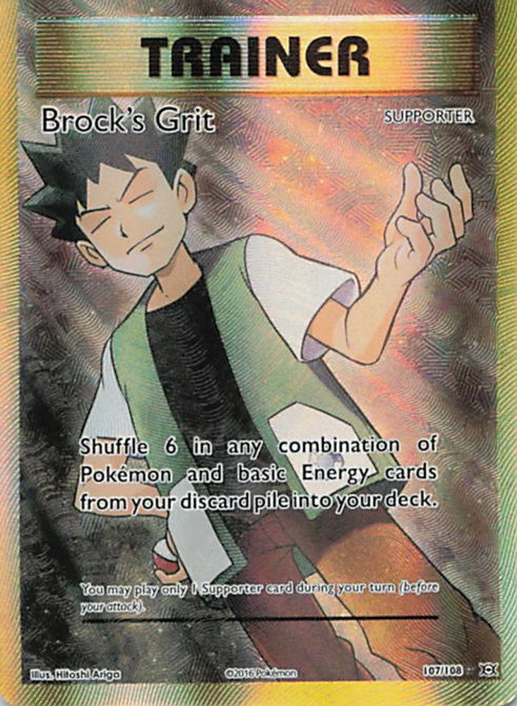 Brock's Grit (Full Art)