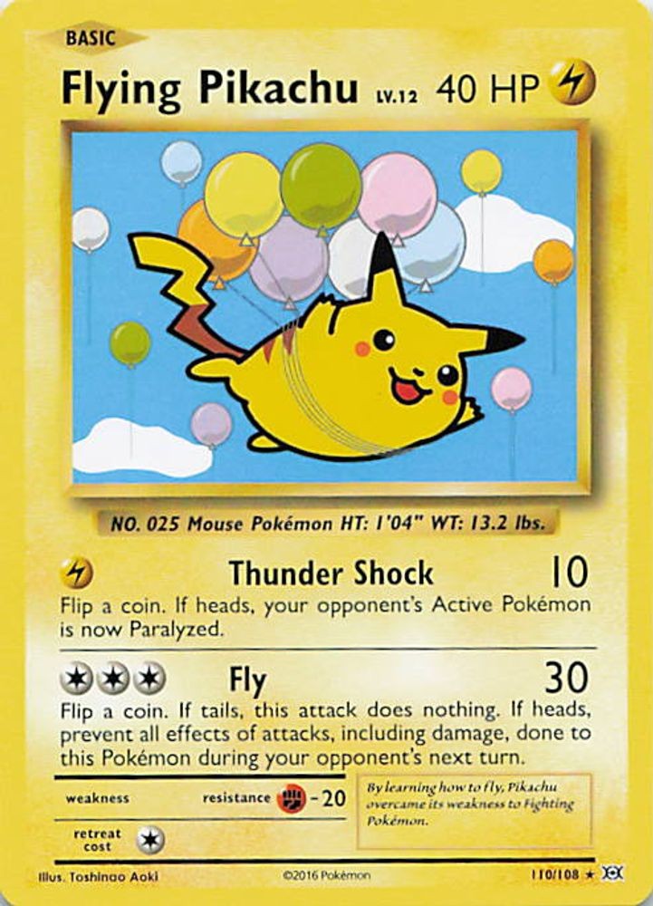 Flying Pikachu