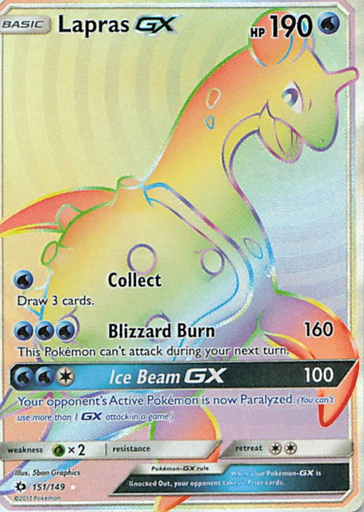 Lapras GX (Secret)