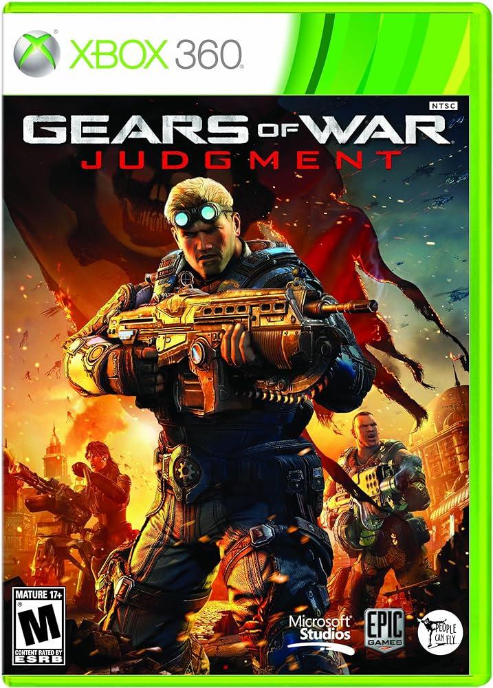 Gears of War: Judgment Xbox 360 game cover (reference image) | Near Mint / English / New