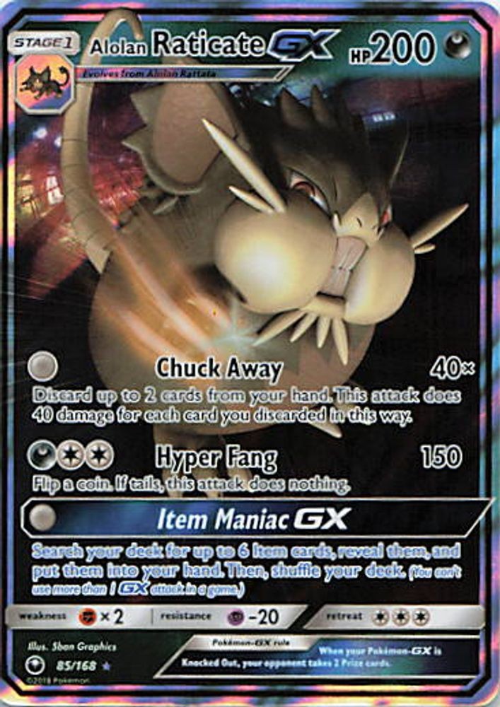 Alolan Raticate GX