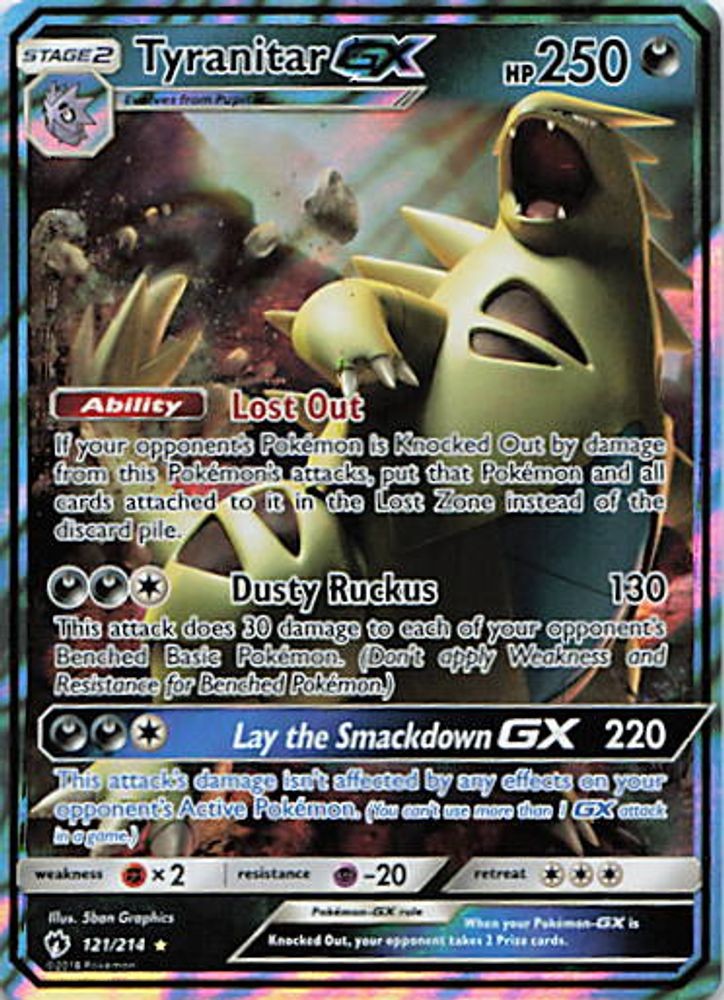 Tyranitar GX