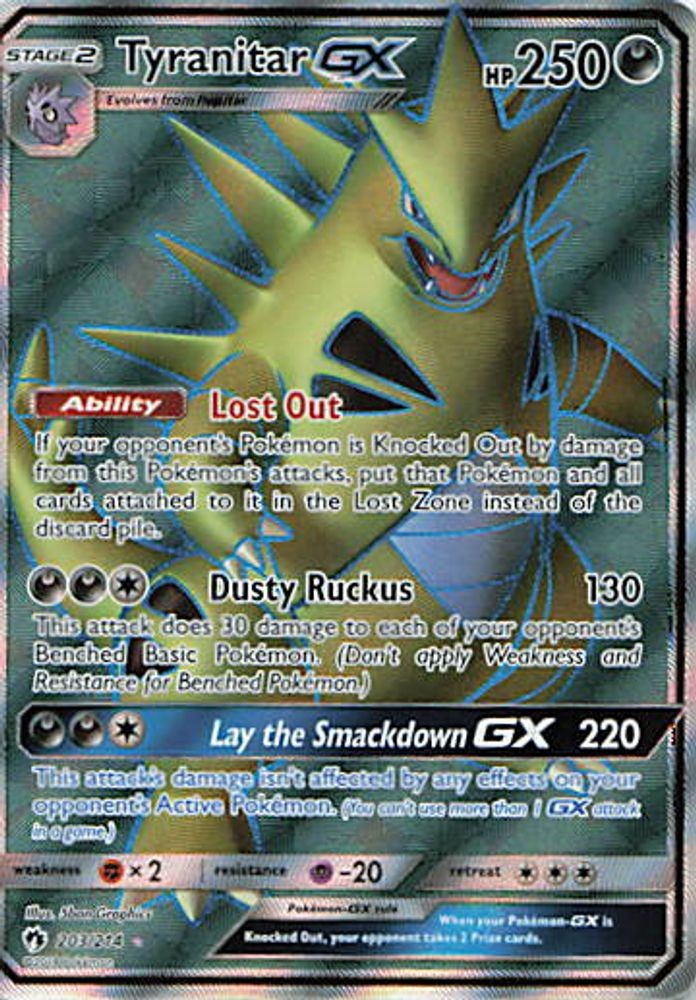 Tyranitar GX (Full Art)