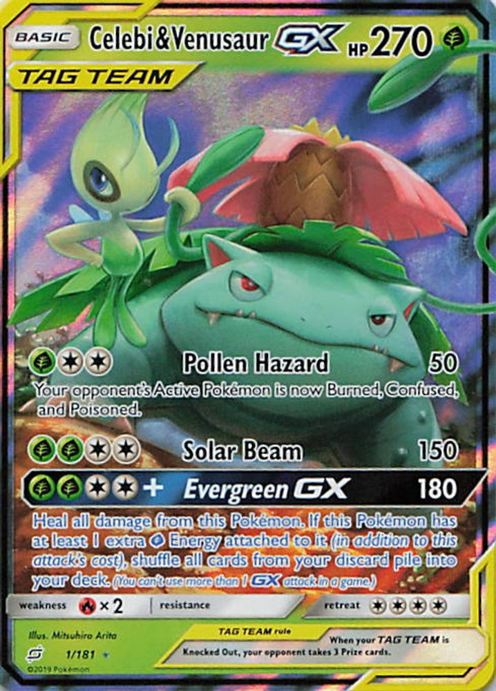 Celebi & Venusaur GX
