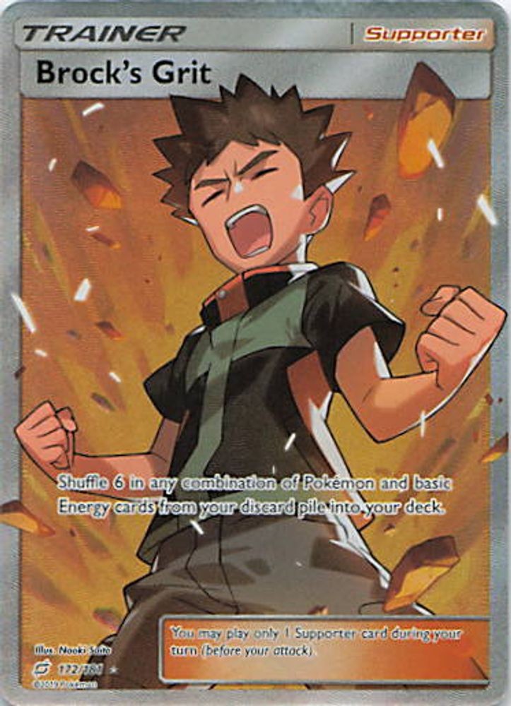 Brock's Grit (Full Art)