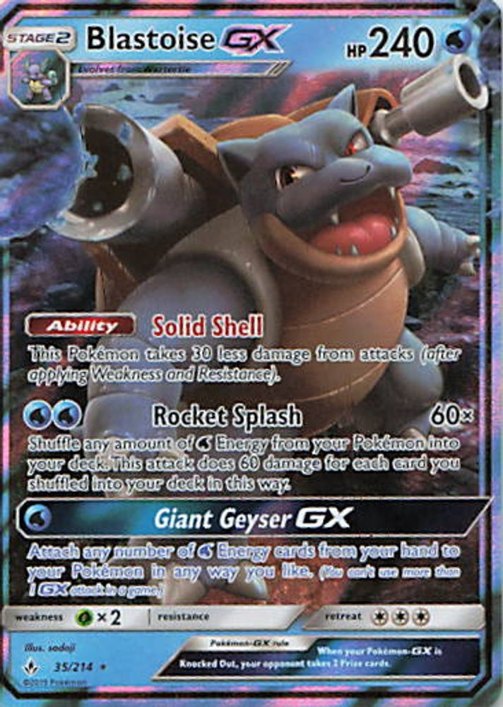 Blastoise GX