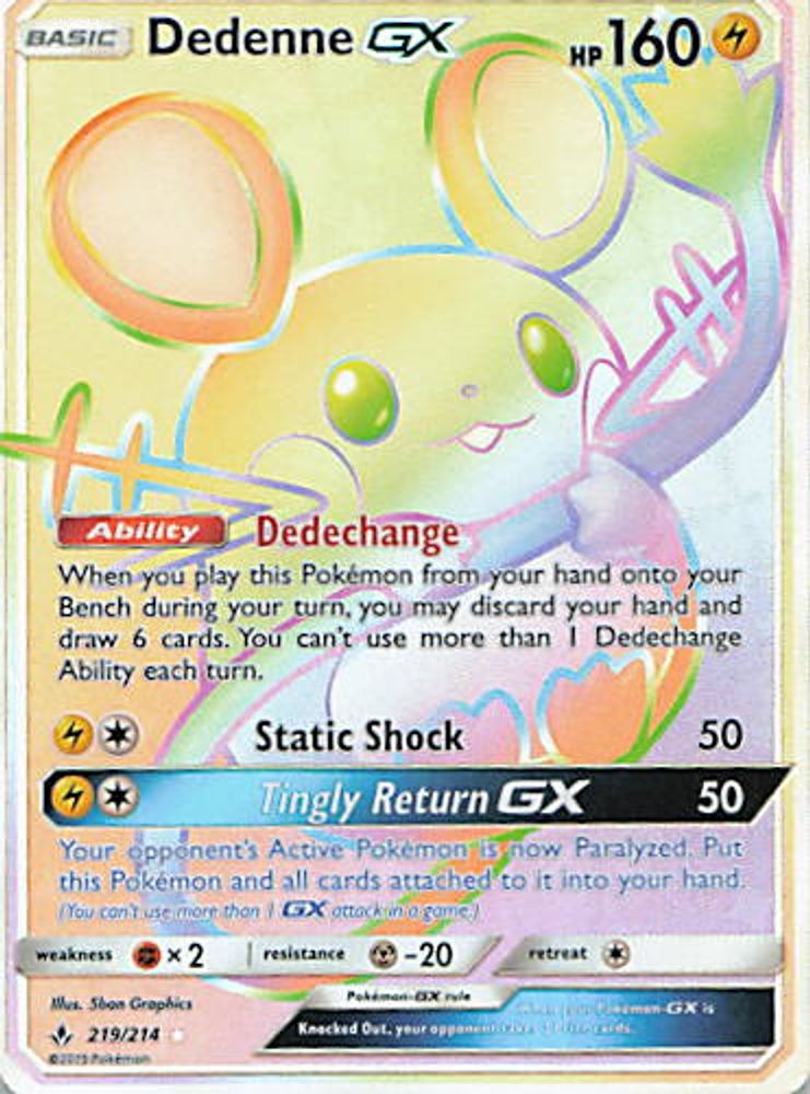 Dedenne GX (Secret)