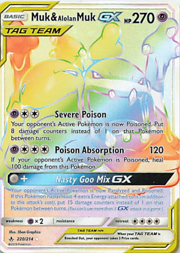Muk & Alolan Muk GX (Secret)