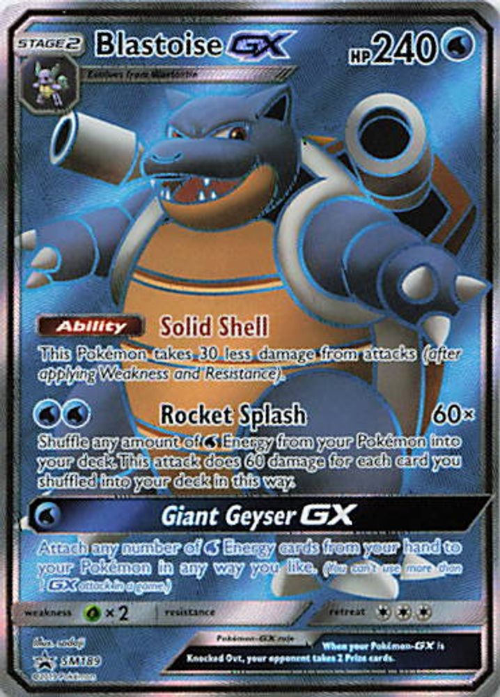 Blastoise GX - SM189