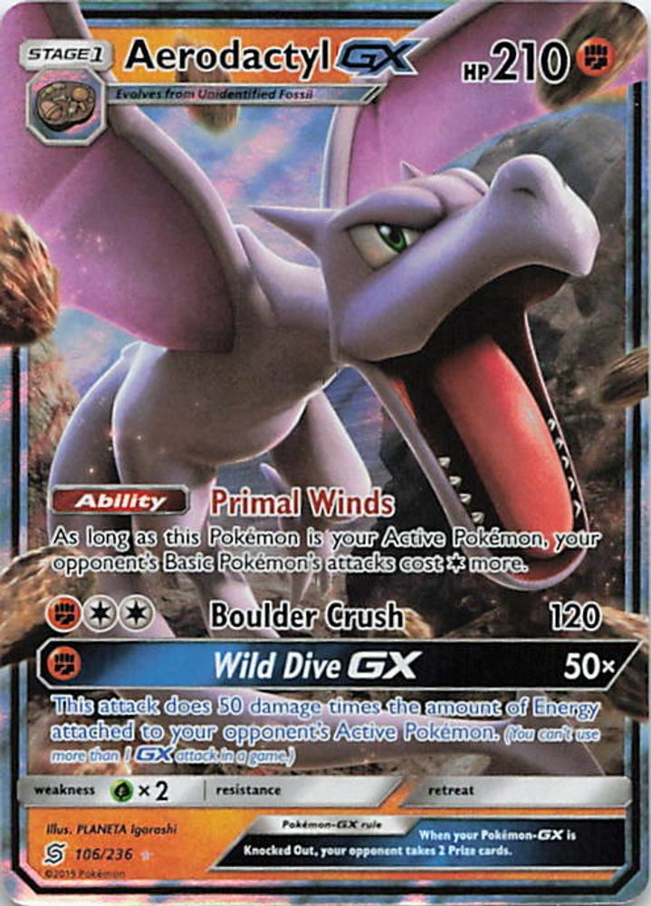 Aerodactyl GX