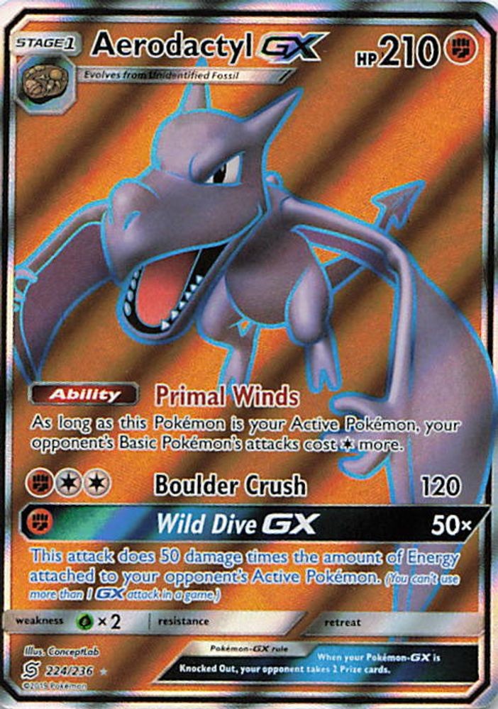 Aerodactyl GX (Full Art)