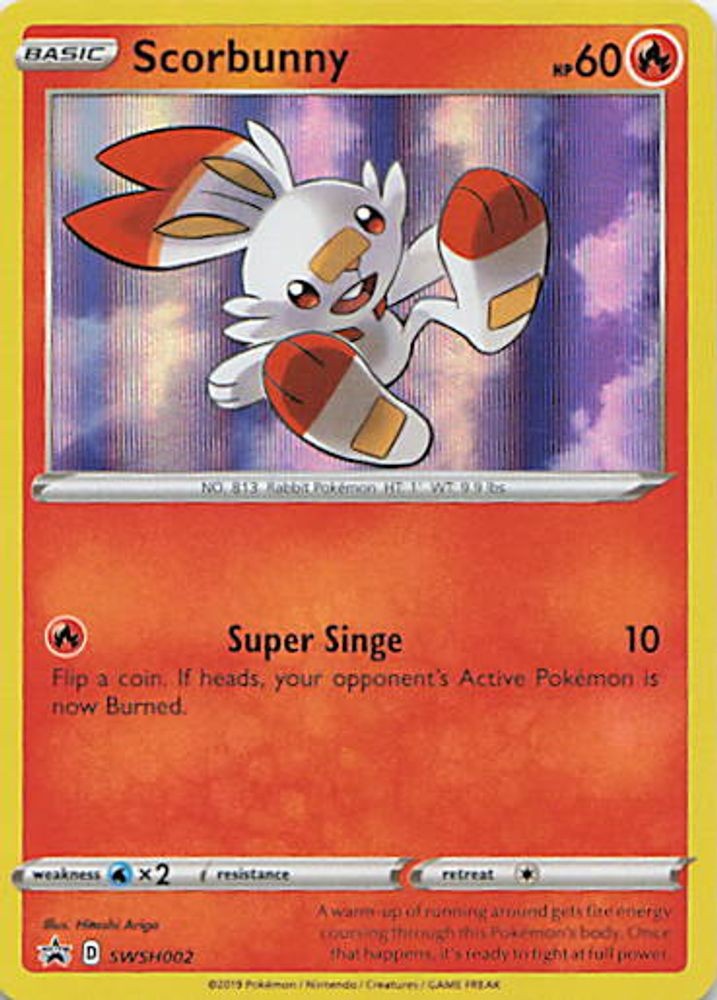 Scorbunny - SWSH002