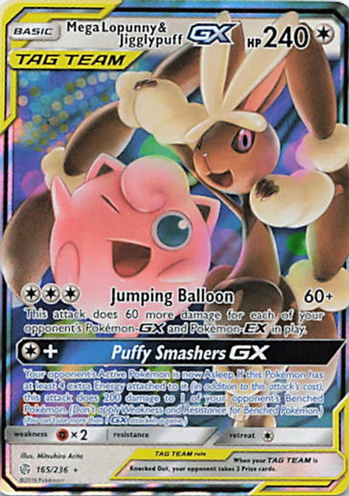 Mega Lopunny & Jigglypuff GX