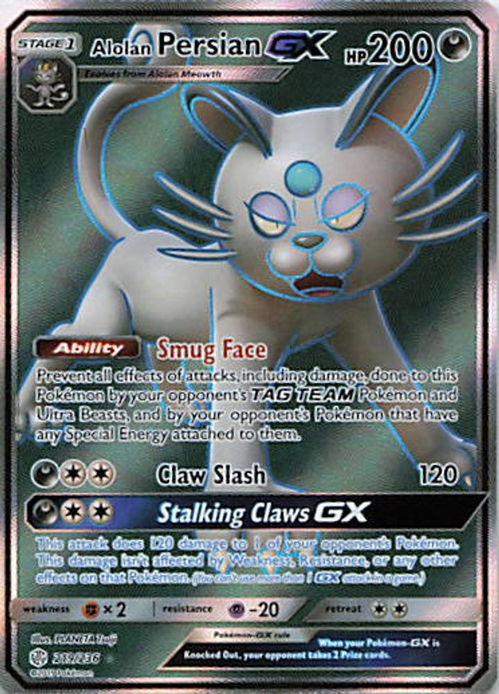 Alolan Persian GX (Full Art)