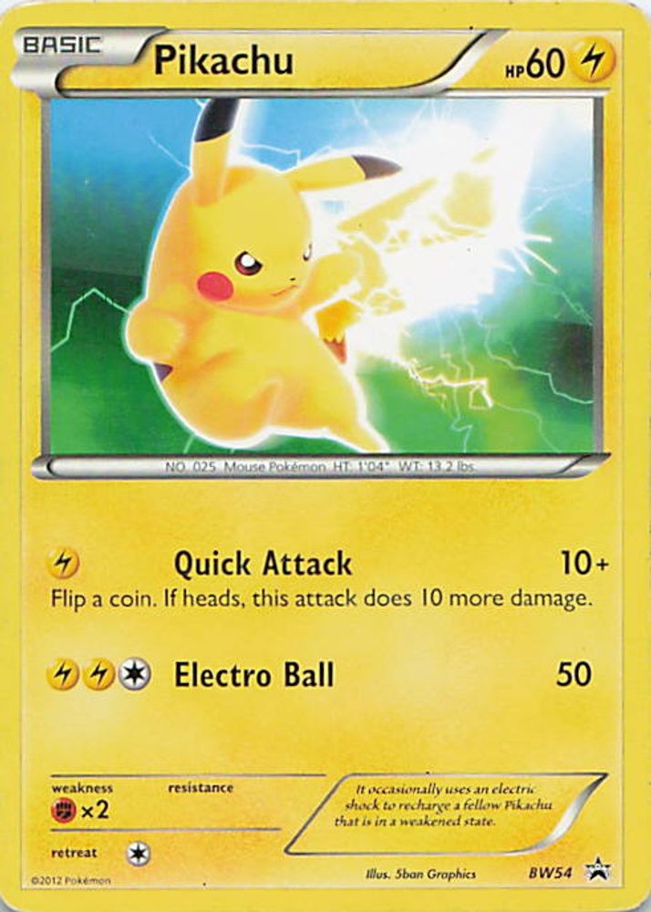 Pikachu - BW54