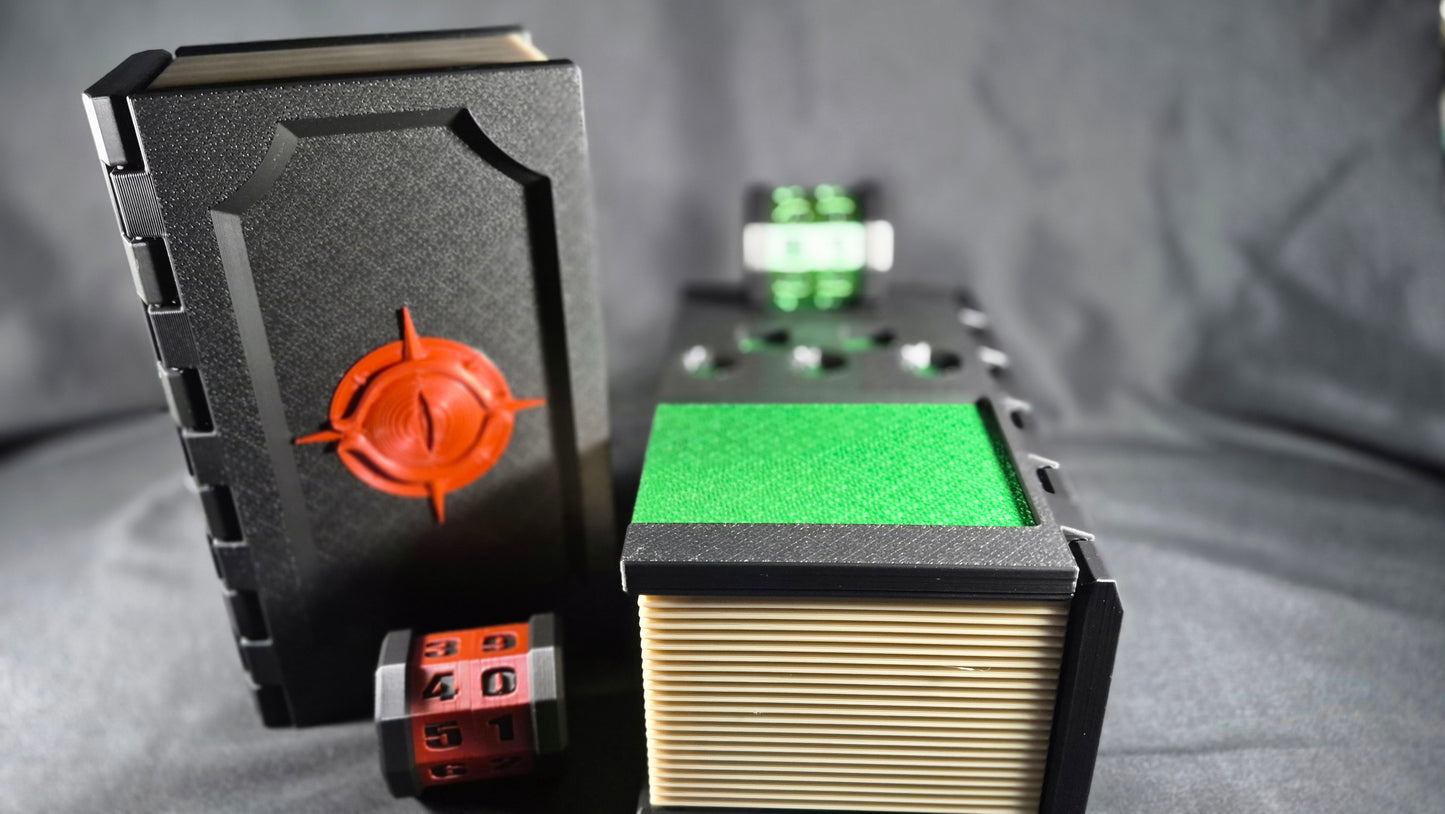 Dragon Spellbook with Commander Tray