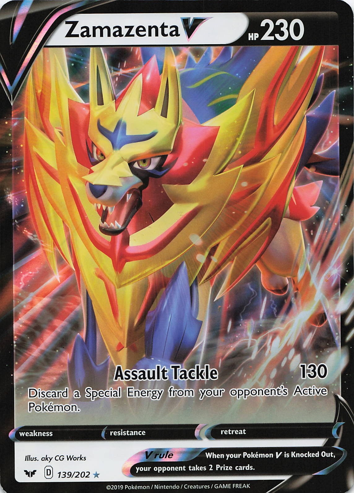 Zamazenta V - 139/202