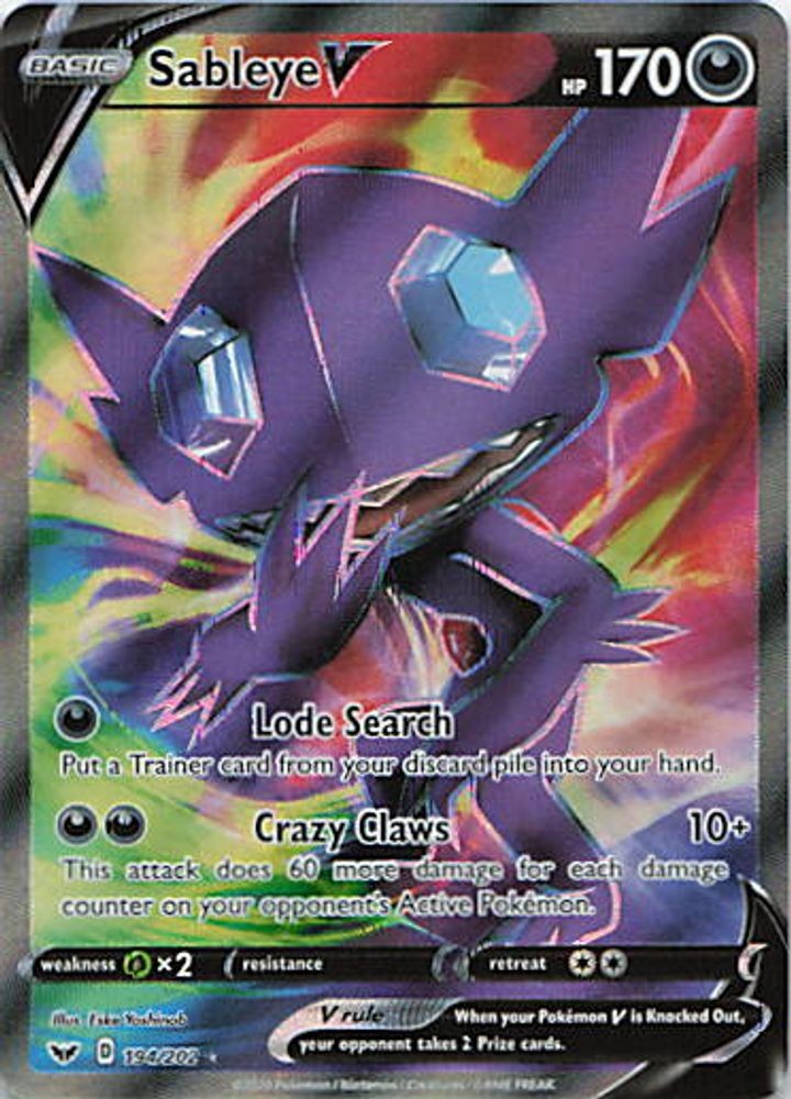 Sableye V (Full Art)