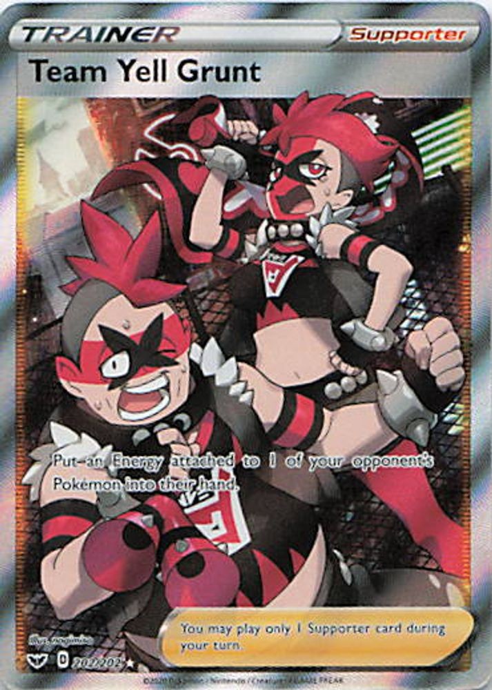 Team Yell Grunt (Full Art)