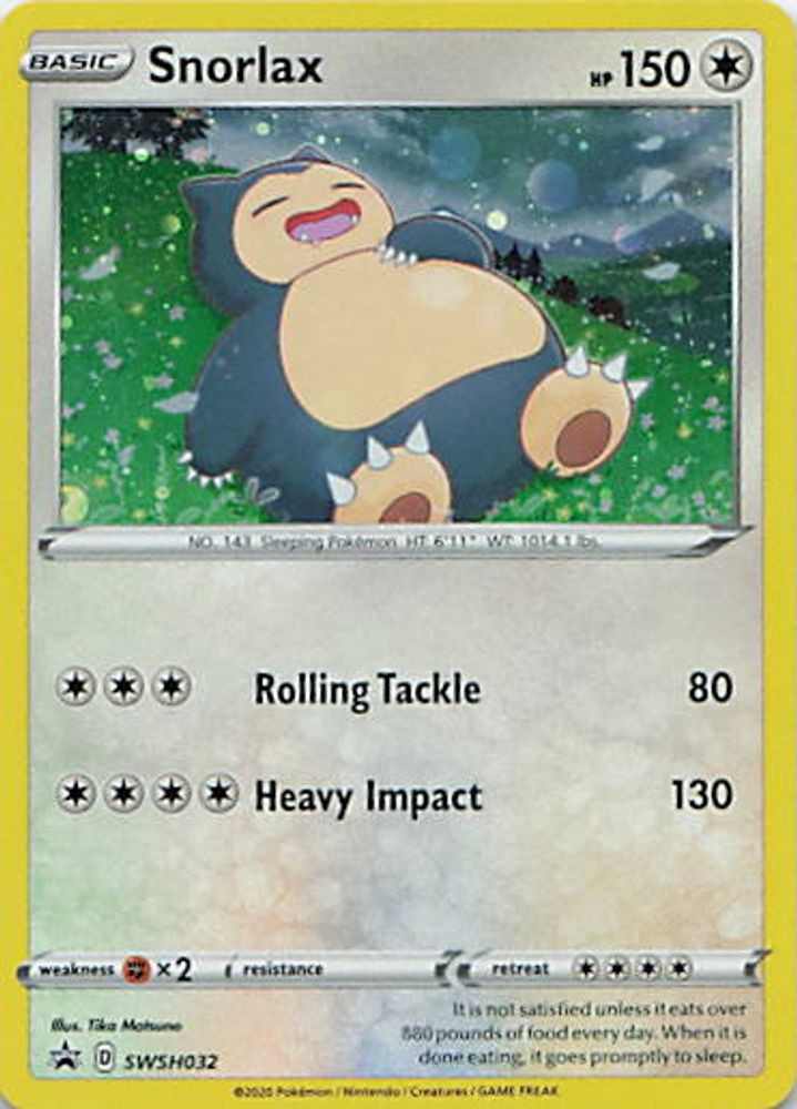 Snorlax - SWSH032
