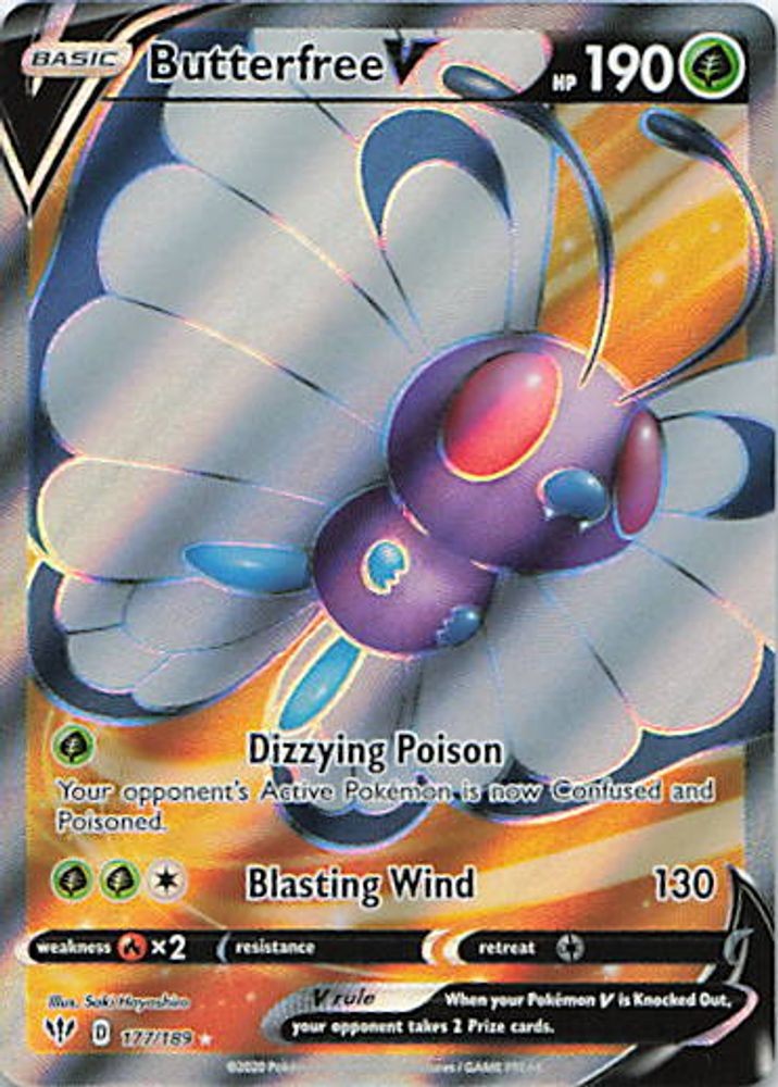 Butterfree V (Full Art)