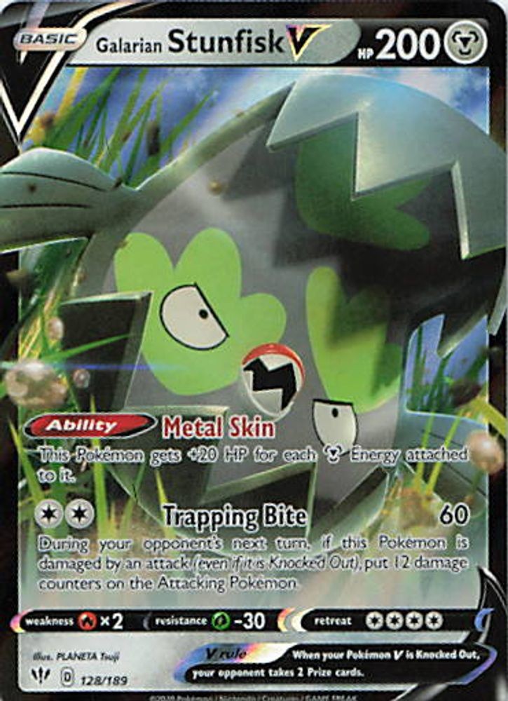 Galarian Stunfisk V