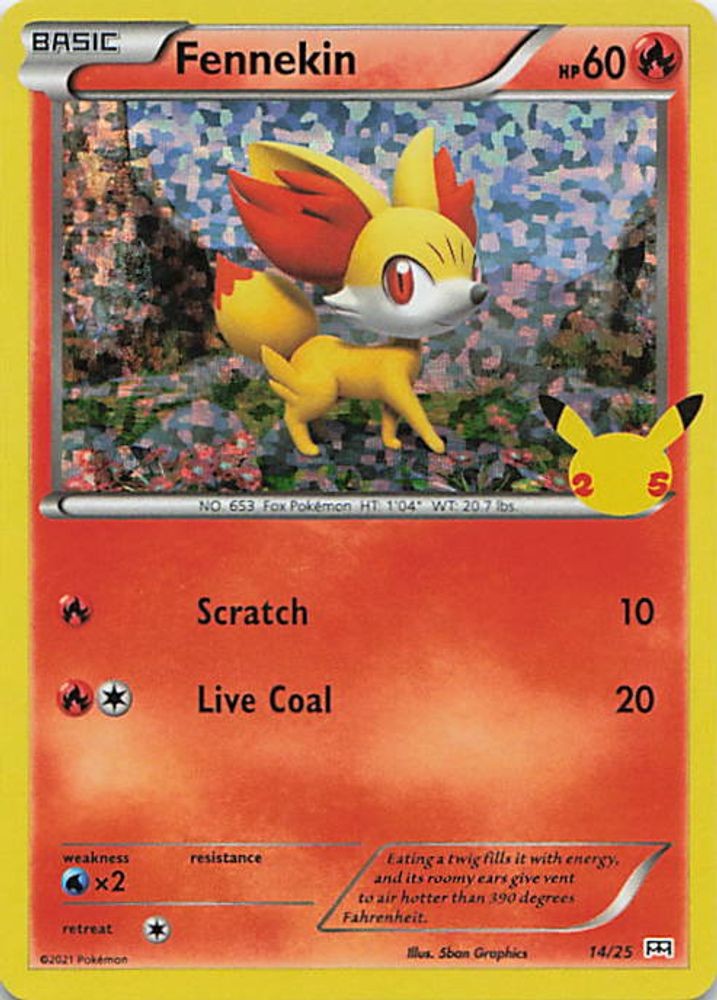 Fennekin - 14/25