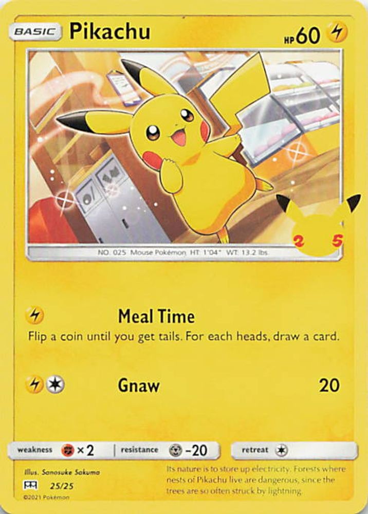 Pikachu - 25/25