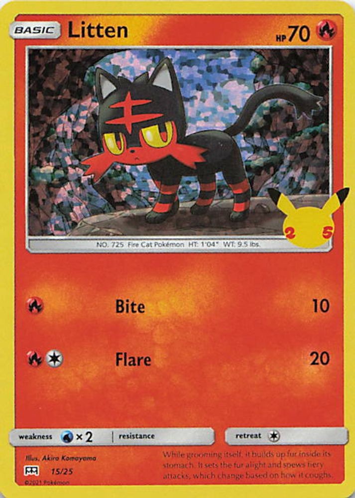 Litten - 15/25