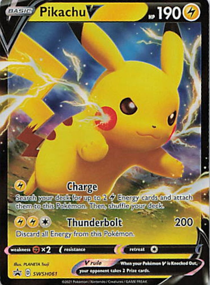 Pikachu V - SWSH061