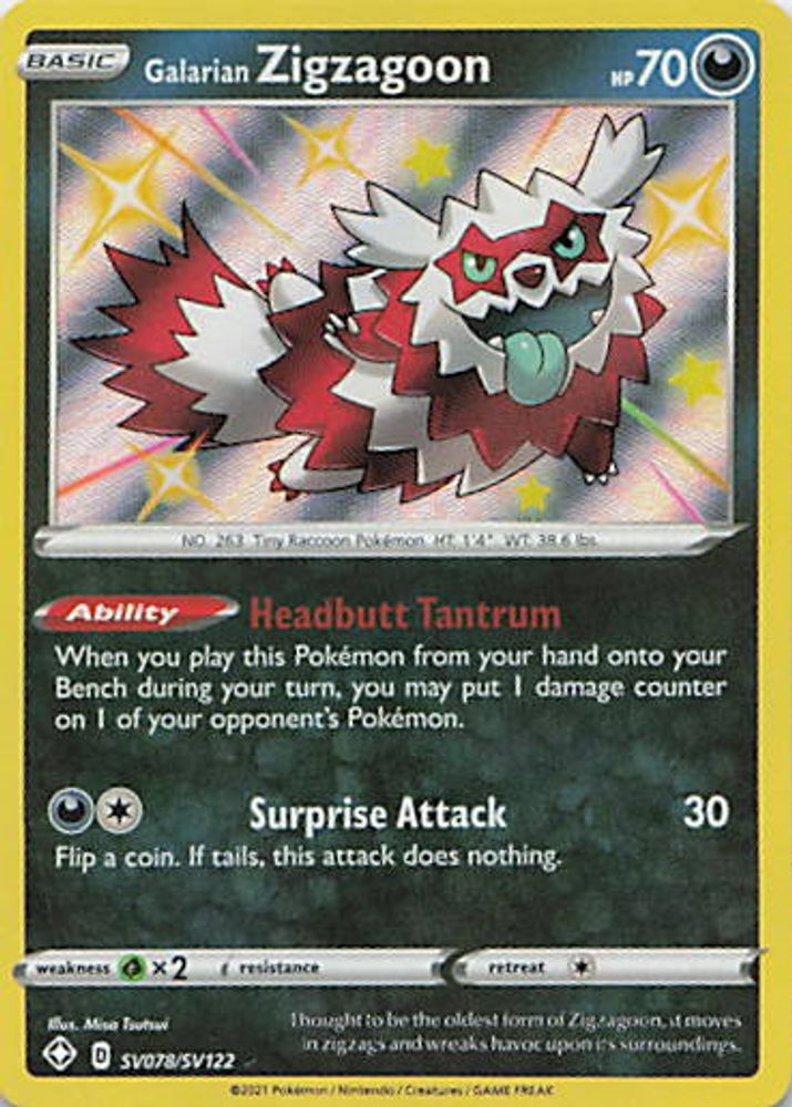 Galarian Zigzagoon