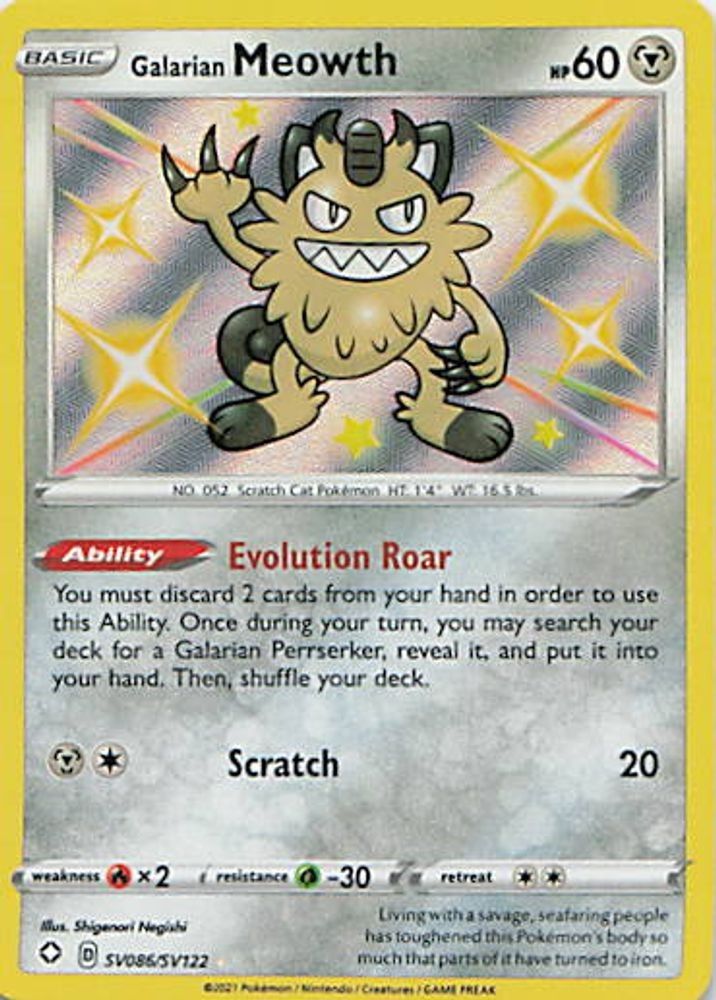 Galarian Meowth