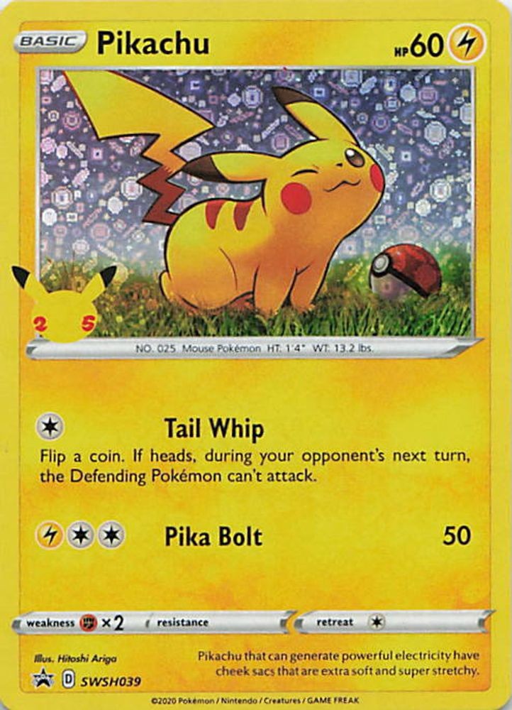 Pikachu - SWSH039 (General Mills)
