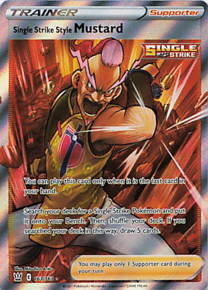 Single Strike Style Mustard (Full Art)