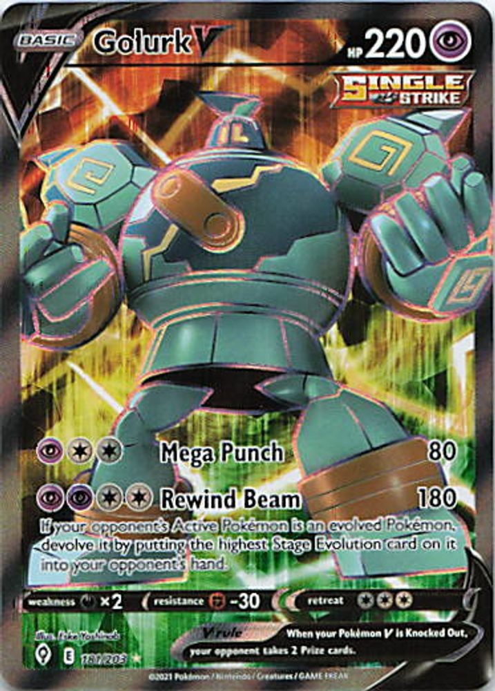 Golurk V (Full Art)
