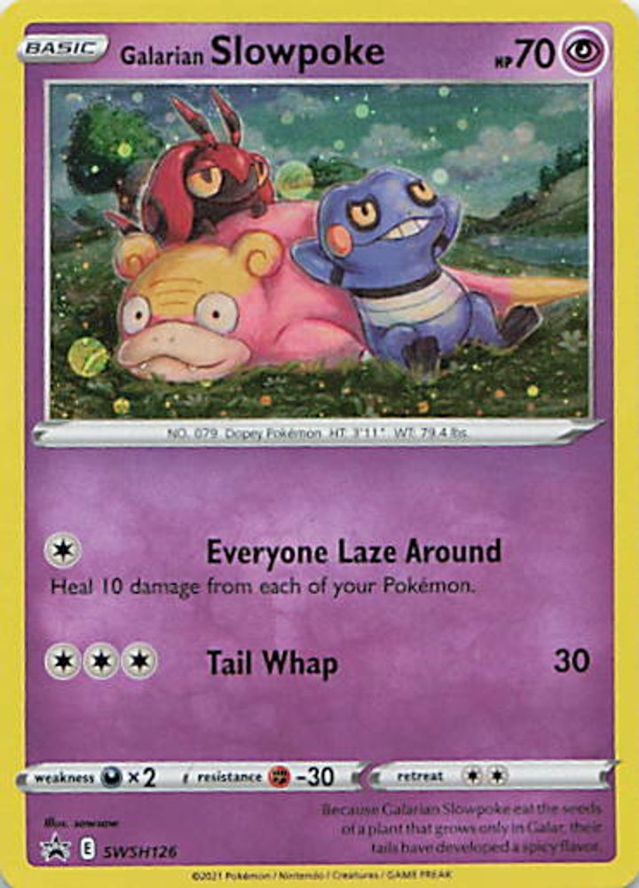 Galarian Slowpoke - SWSH126