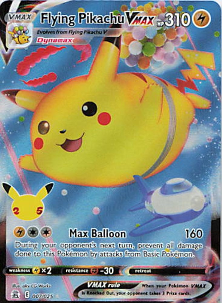 Flying Pikachu VMAX