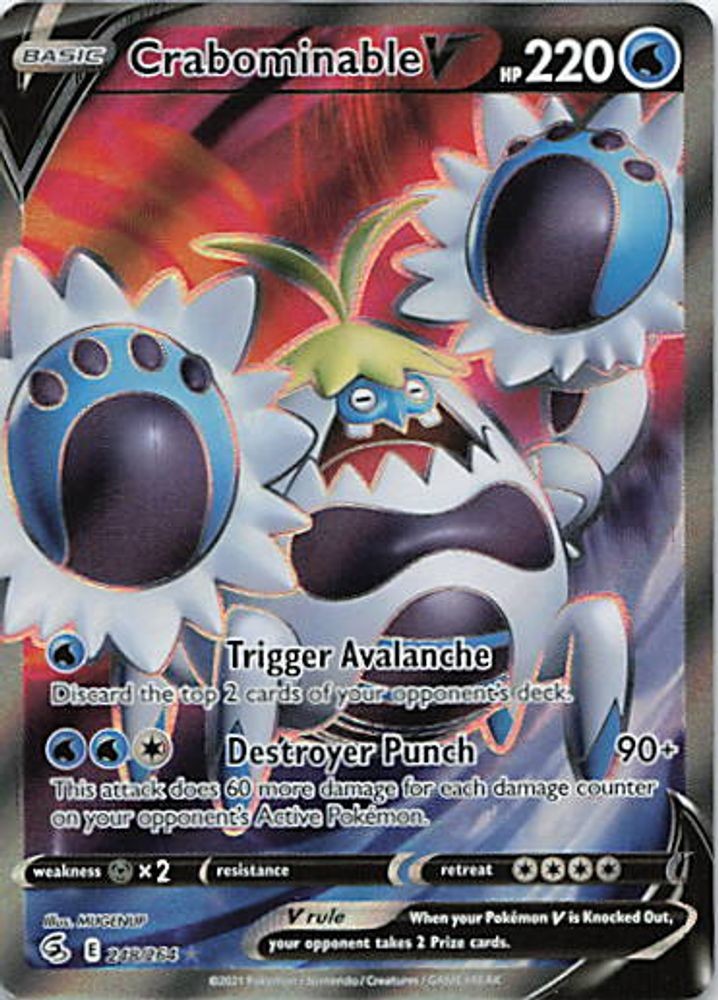 Crabominable V (Full Art)