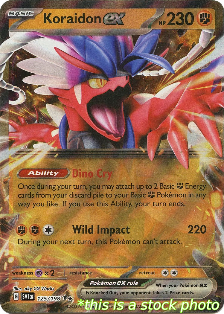 Koraidon ex - 125/198
