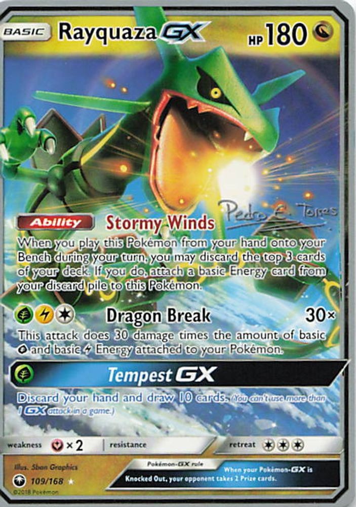 Rayquaza GX - 2018 (Pedro Eugenio Torres)