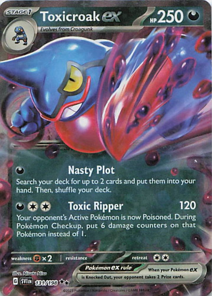 Toxicroak ex - 131/198