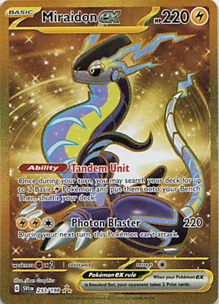 Miraidon ex - 253/198