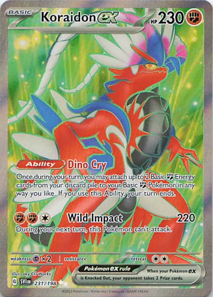 Koraidon ex - 231/198