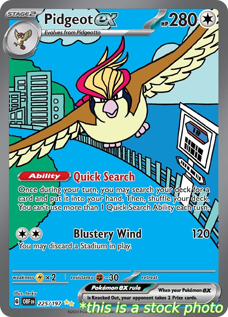 Pidgeot ex - 225/197