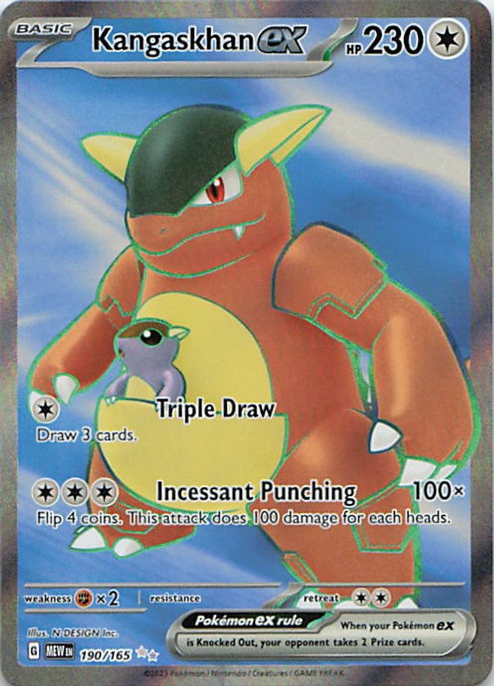 Kangaskhan ex - 190/165