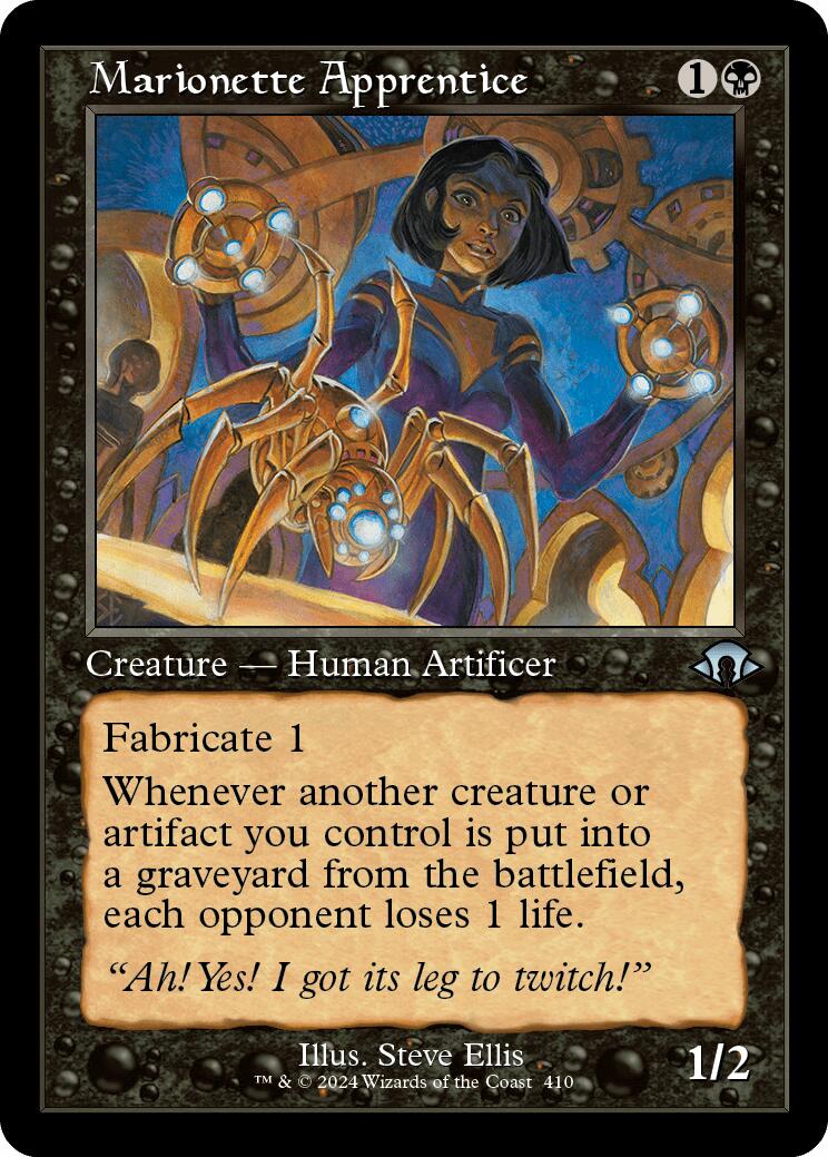 Marionette Apprentice (Retro Frame)