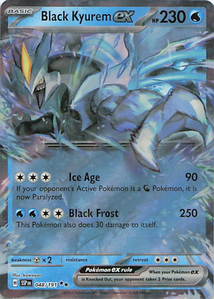 Black Kyurem ex - 048/191