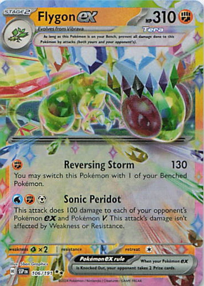 Flygon ex - 106/191