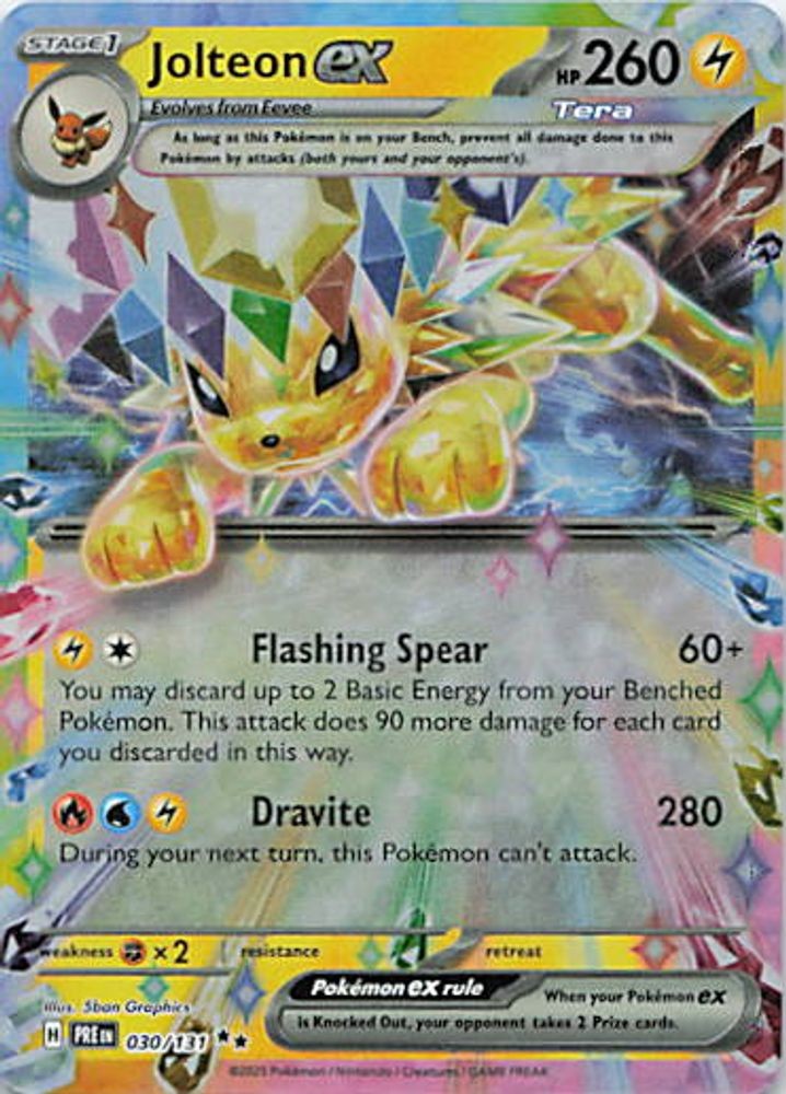 Jolteon ex - 030/131